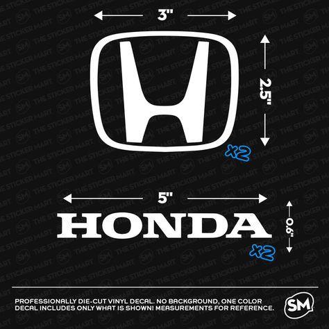 Only Honda Logo - HONDA LOGO 3