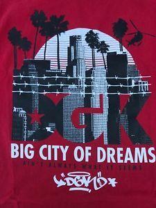 Red DGK Logo - DGK Big City of Dreams Red T Shirt Mens Size Large Dirty Ghetto Boys
