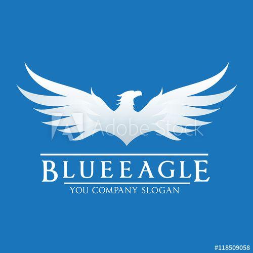 Blue Eagle Company Logo - Blue Eagle logo, wing logo this stock vector and explore