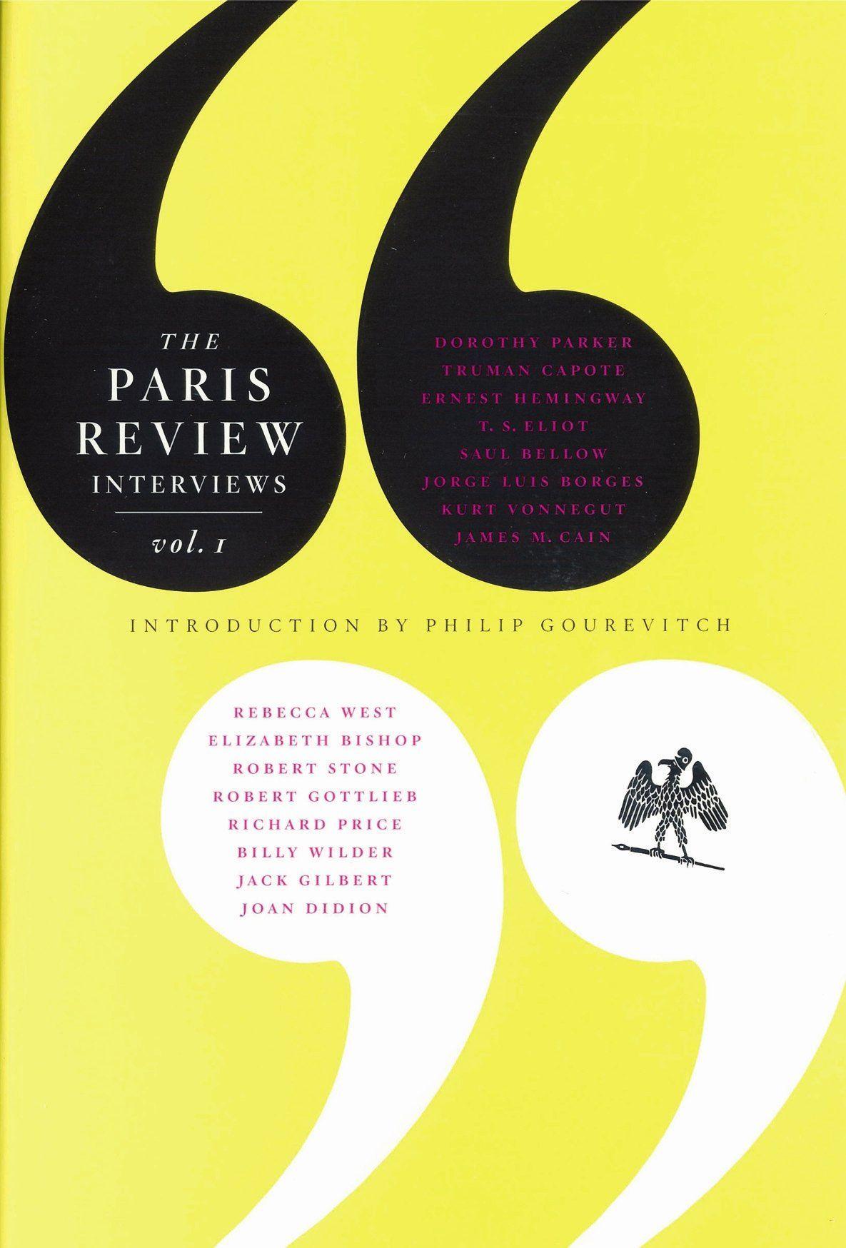 The Paris Review Logo - The Paris Review Interviews: Vol. 1: v. 1: Amazon.co.uk: Philip ...