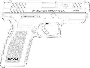 Springfield Armory USA Logo - Springfield Armory XD Logo Vector (.EPS) Free Download
