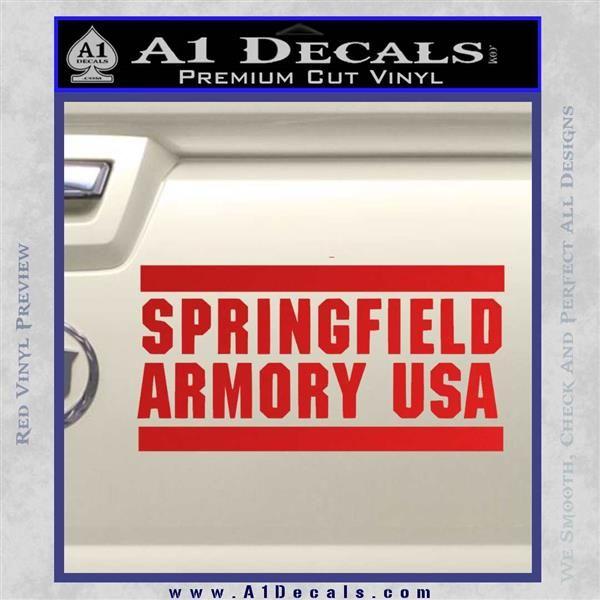 Springfield Armory USA Logo - Springfield Armory USA Firearms Decal Sticker » A1 Decals