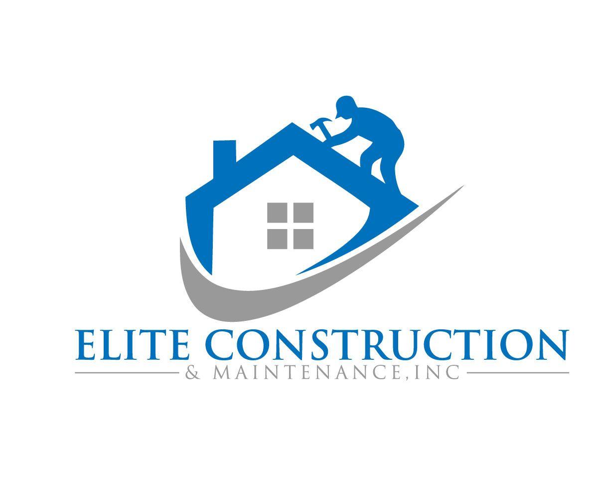 Water Maintenance Company Logo - Modern, Professional, Construction Company Logo Design for Elite
