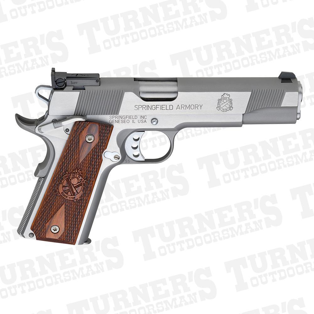 Springfield Armory USA Logo - Springfield 1911 9MM Loaded Stainless 5