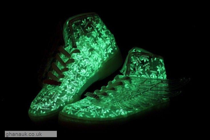 Glow in the Dark Adidas Logo - clearance Adidas Obyo JS Wings Clover Logo Glow In The Dark, On-line ...