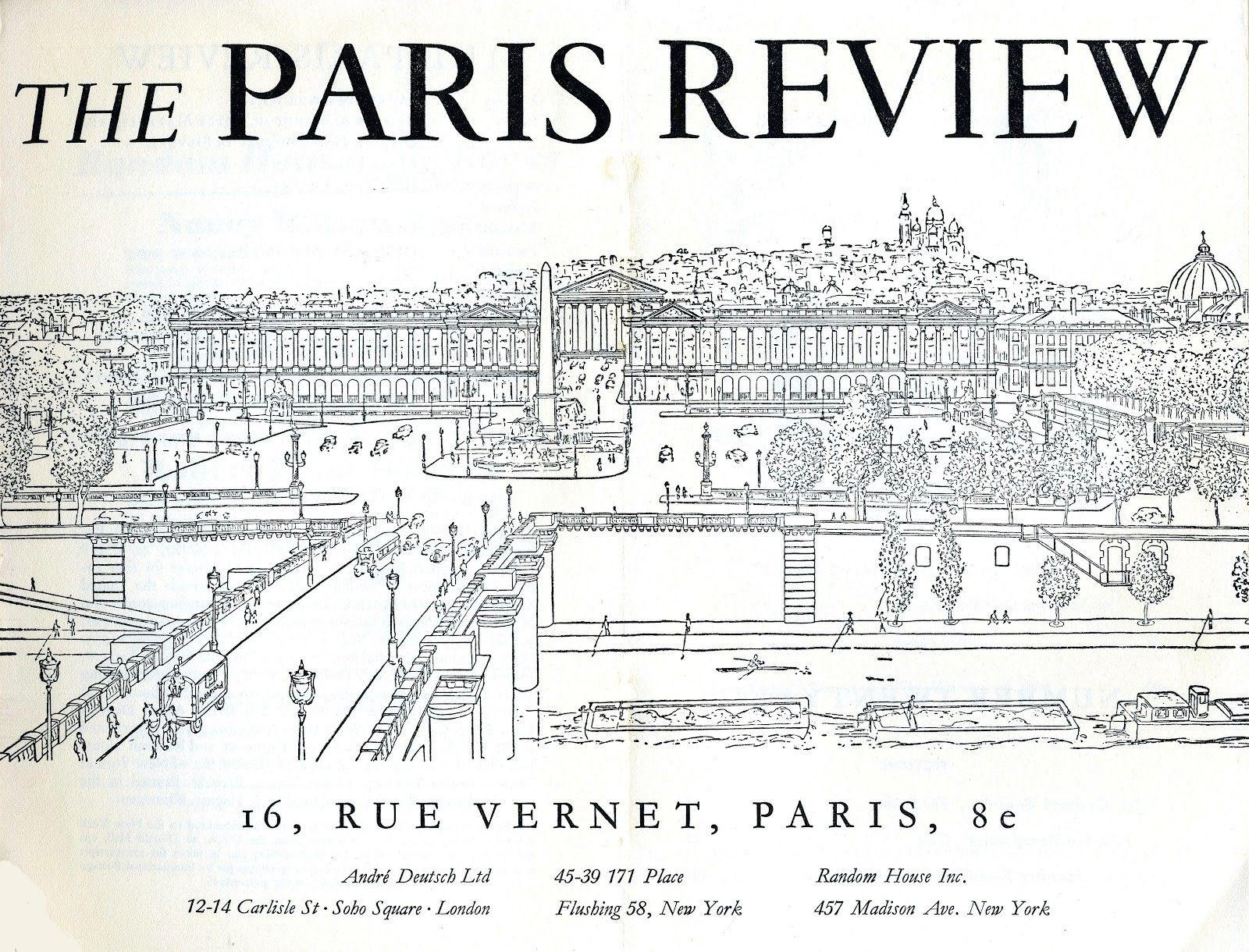 The Paris Review Logo - The Paris Review 205: A Warm Welcome – Electric Literature