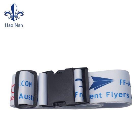 Colorful Belt Logo - China Colorful Custom Design Own Logo Luggage Strap /Luggage Belt ...