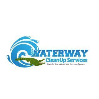 Water Maintenance Company Logo - WaterWay CleanUp Services Inc. Maintenance, Stormwater