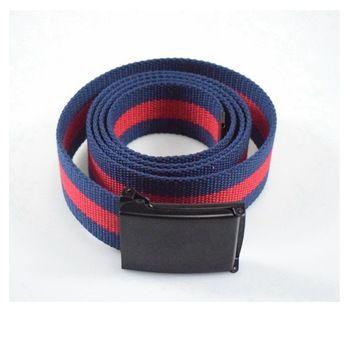 Colorful Belt Logo - Fashion Custom Logo 3 Colors Flat Unisex Fabric Belt Braided