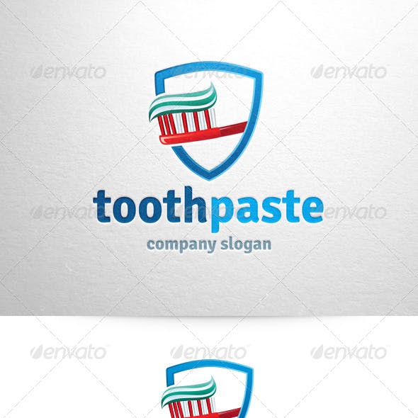Toothpaste Logo - Toothpaste Logo Template by LiveAtTheBBQ | GraphicRiver