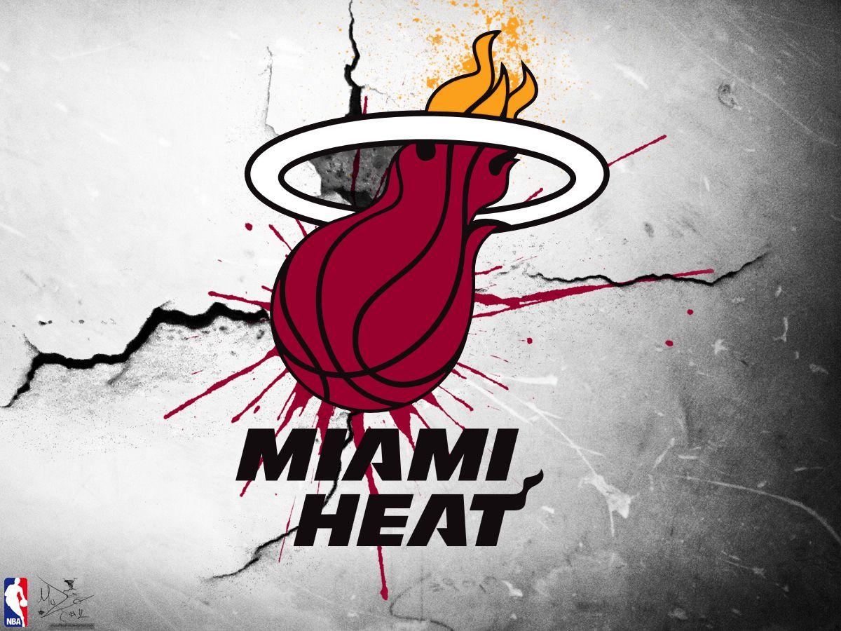 Miami Cool Logo - Nba Miami Heat Logo Best Wallpaper | Download cool HD wallpapers here.