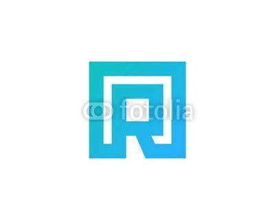 Square R Logo - Letter R Square Logo Design Element. Buy Photo. AP Image