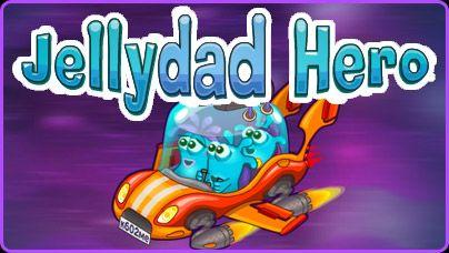 Jellydad Hero Logo - Jellydad Hero | Free Flash Game | Flipline Studios