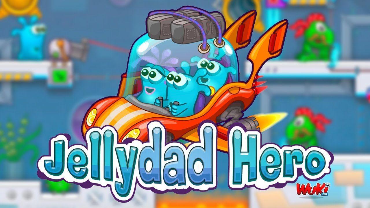 Jellydad Hero Logo - Pin by levan kipshidze on Online Unblocked games | Games, Hero, Play