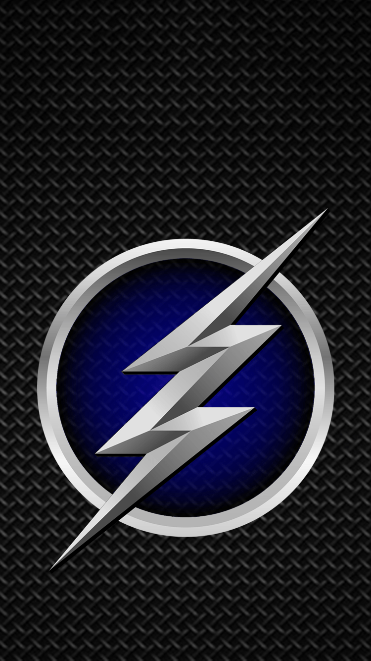 Blue Flash Logo - The flash logo blue wallpaper iPhone 6. Testing ideas. The Flash