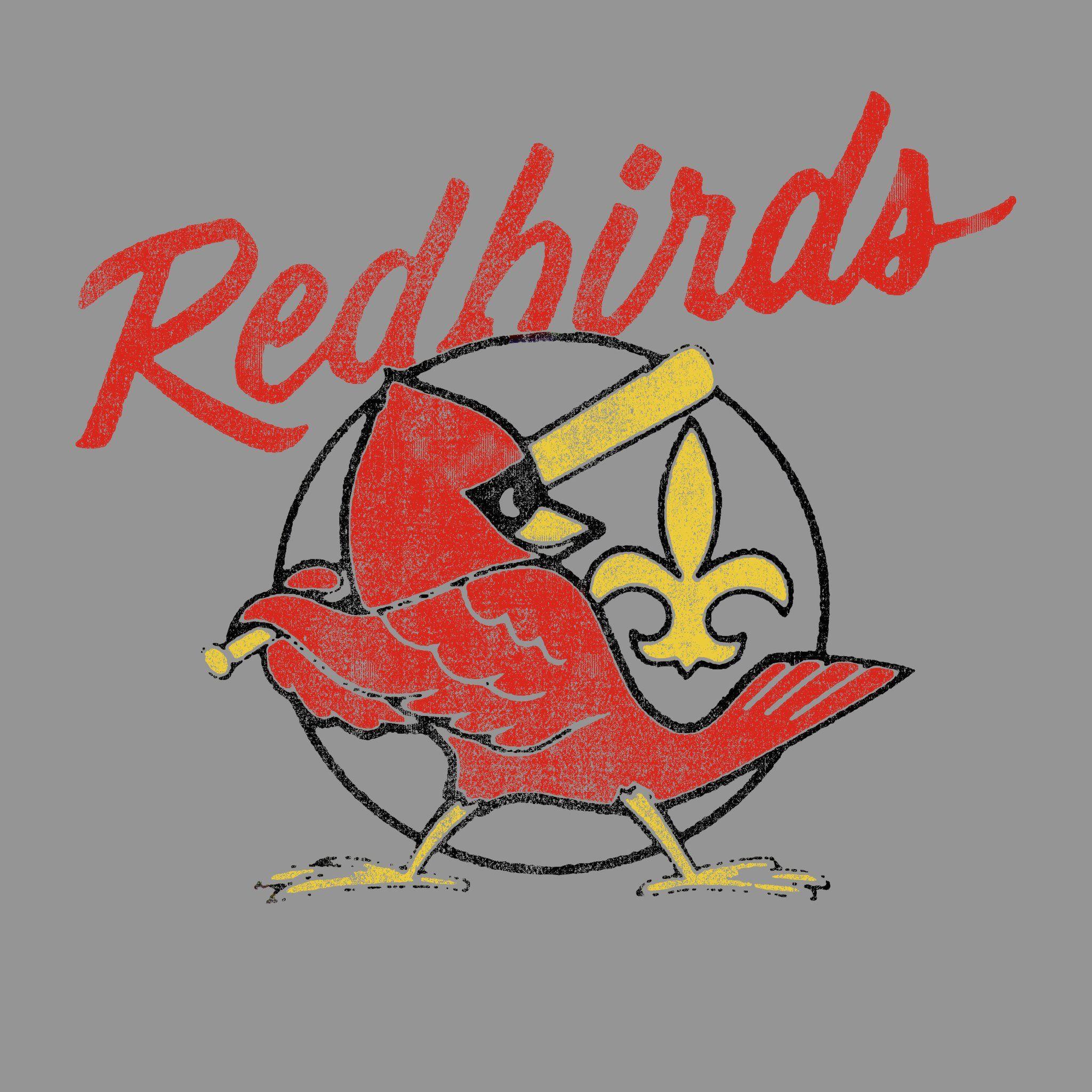 Louisville Birds Logo - Red Birds Baseball|Old School Shirts|Louisville KY Baseball Tee ...