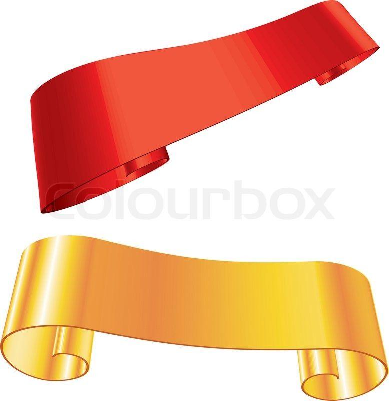 Orange and Red Banner Logo - Red Banner Vector.com. Free for personal use Red
