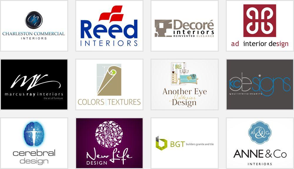 Well Known Commercial Company Logo - Interior Design Company Logo Design Secrets Revealed | Zillion Designs