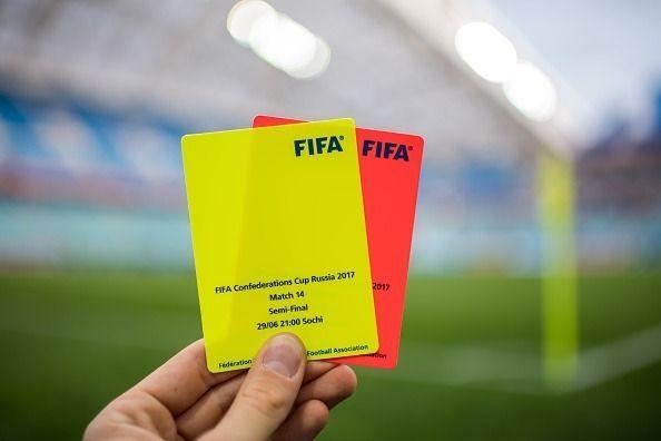 Red and Yellow Match Logo - FIFA 2018: How and when red and yellow cards were introduced