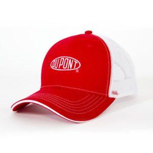 New Dupont Logo - DUPONT *RED & WHITE MESH* Trademark Logo CAP HAT *BRAND NEW* DP01 | eBay