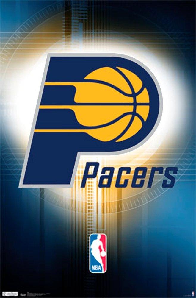 Pacers Logo - Indiana Pacers Logo 11 Wall Poster