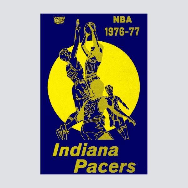 Pacers Logo - Indiana Pacers logo Poster