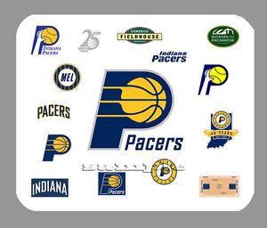 Pacers Logo - Item#1311 Indiana Pacers Logo Mouse Pad | eBay