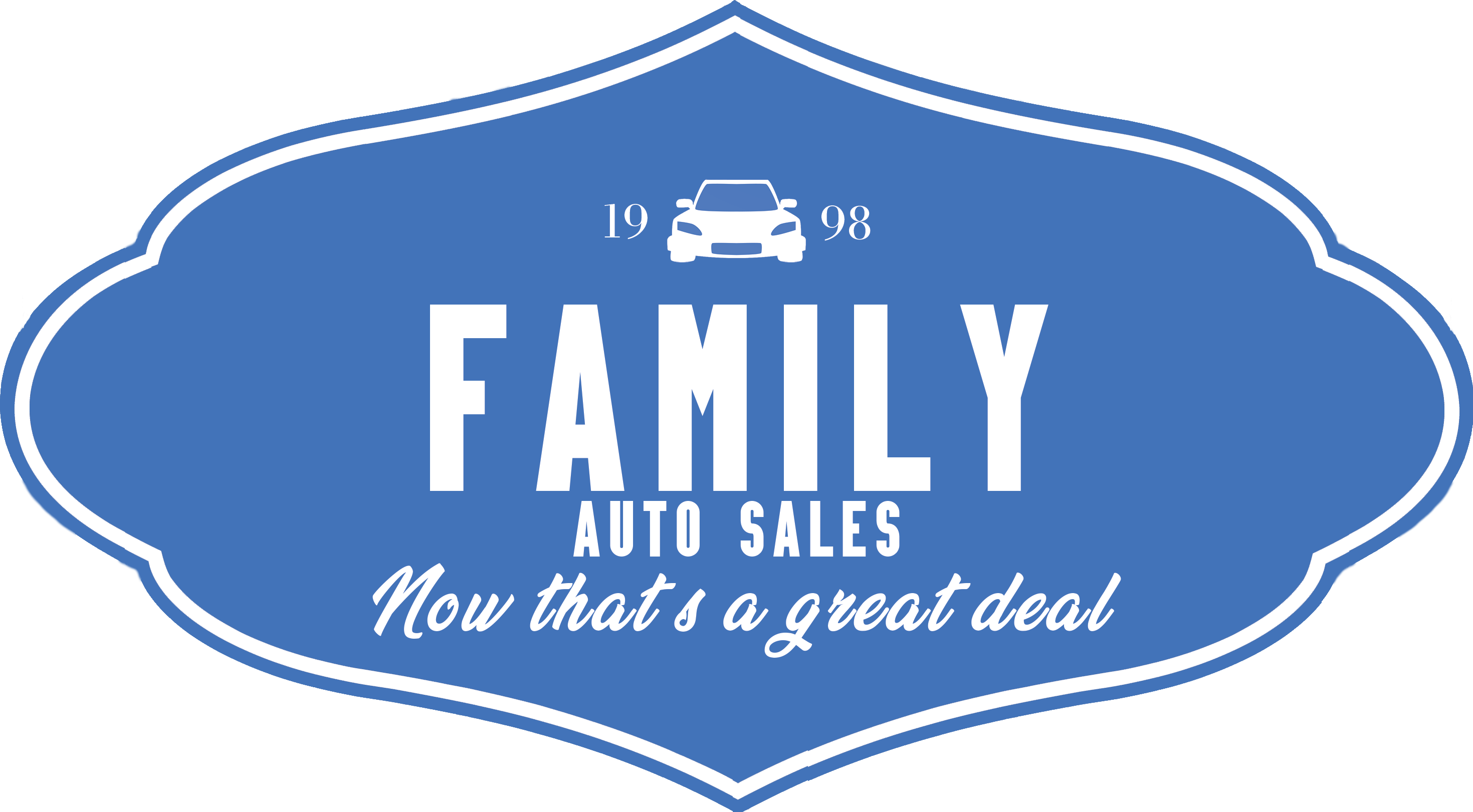 Auto Blue Logo - FAMILY AUTO SALES