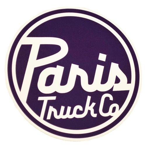 Paris Truck Logo - Paris Trucks Sticker