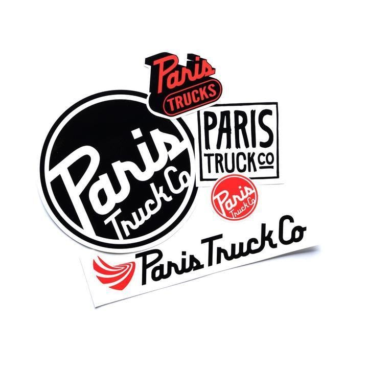 Paris Truck Logo - Paris Trucks Sticker pack (5pc) – Paris Truck Co