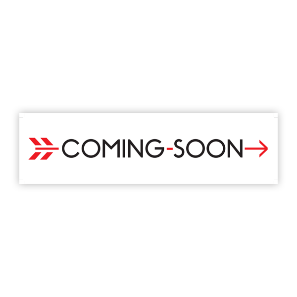 Red Arrow Real Estate Logo - Coming Soon - White w Red Arrow | All Things Real Estate