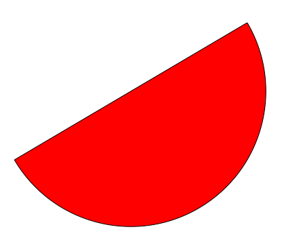 Orange Half Blue Half Circle Logo - Logo Red Circle In Half - Clipart & Vector Design •