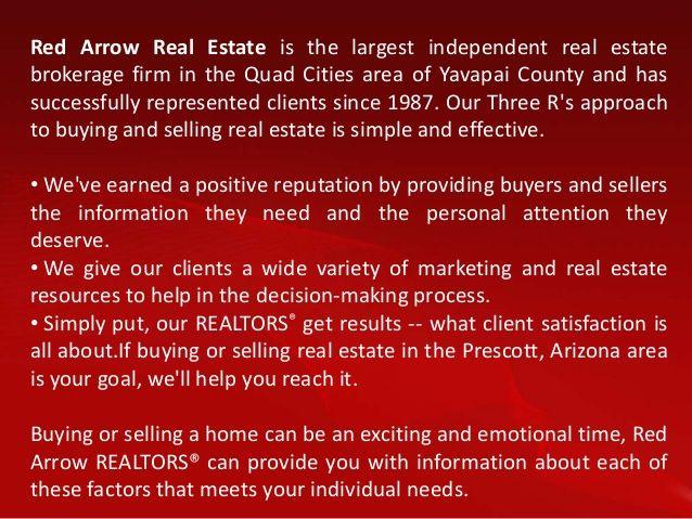 Red Arrow Real Estate Logo - Real estate prescott arizona