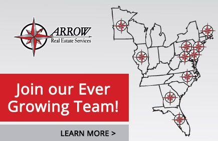 Red Arrow Real Estate Logo - Arrow Real Estate Services. Real Estate Brokerage