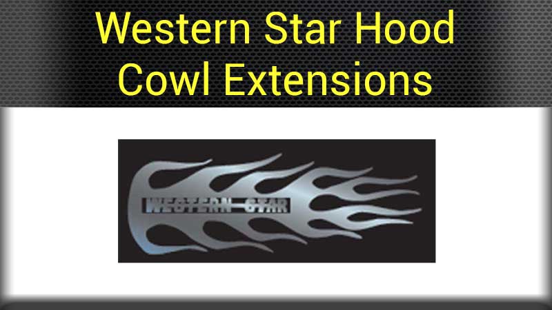 Western Star Hood Logo - Western Star Exterior Big Rig Chrome Shop - Semi Truck Chrome Shop ...