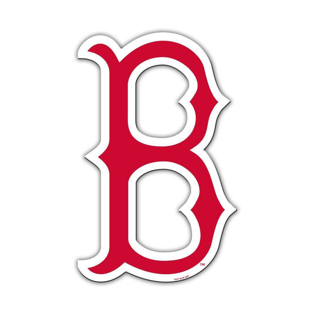 Red Sox B Logo - Boston Red Sox B Official 12 Magnet
