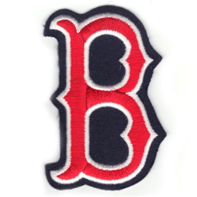Red Sox B Logo - Boston Red Sox Small Letter B Hat Logo Patch | eBay