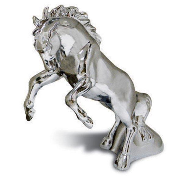 Western Star Hood Logo - Chrome Fighting Stallion Semi Hood Ornament. Iowa80.com