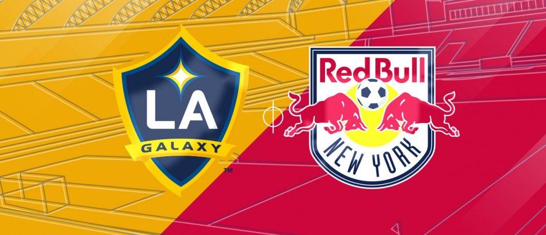 Red and Yellow Match Logo - LA Galaxy vs. New York Red Bulls | 2016 MLS Match Preview ...