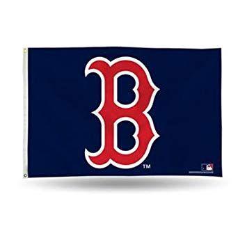Red Sox B Logo - Amazon.com : MLB Red Sox B Logo 3 x 5 Foot Banner Flag : Sports