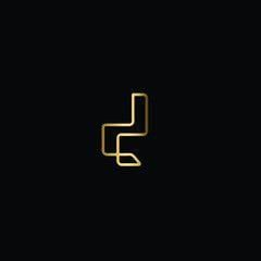 Gold D Logo - letter D Logo
