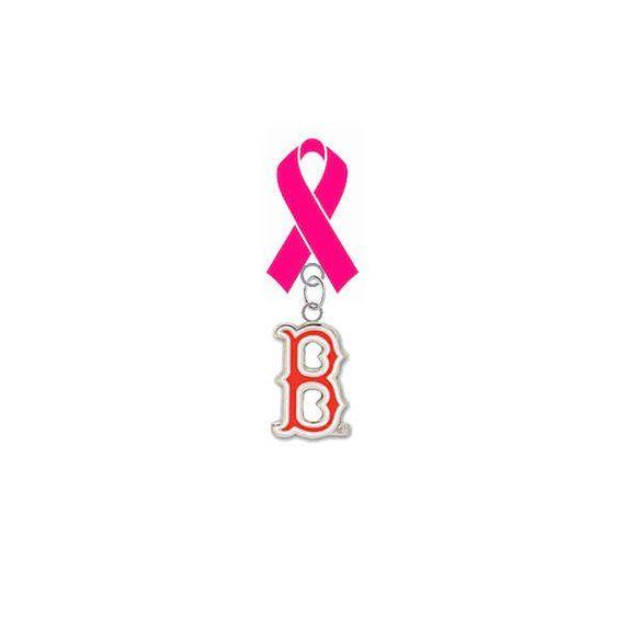 Red Sox B Logo - Boston Red Sox B Logo Breast Cancer Awareness Mothers Day