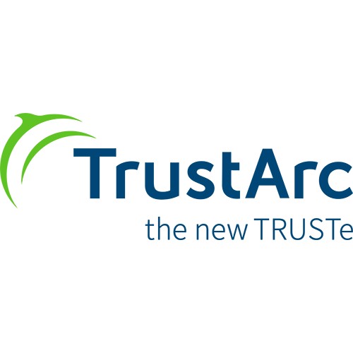 Blue Management Platform Logo - SoftwareReviews. TrustArc Privacy Management Platform