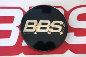 Black and Gold D Logo - 1 BBS BLACK GOLD 3-D LOGO 70mm 3 TAB CENTER CAP 09.23.221G 09.23.221 ...