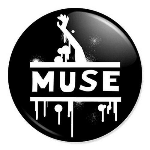 Alternative Rock Band Logo - Muse Logo Artwork 25mm 1