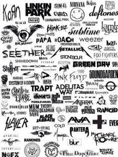 Alternative Rock Band Logo - This is what music used to be