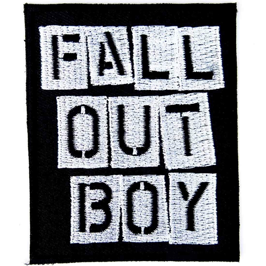 Alternative Rock Band Logo - Amazon.com: FALL OUT BOY Pop punk Alternative rock Iron On Patches ...