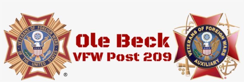 Foreign Red Logo - Ole Beck Vfw Post 209 Logo Red - Veterans Of Foreign Wars PNG Image ...
