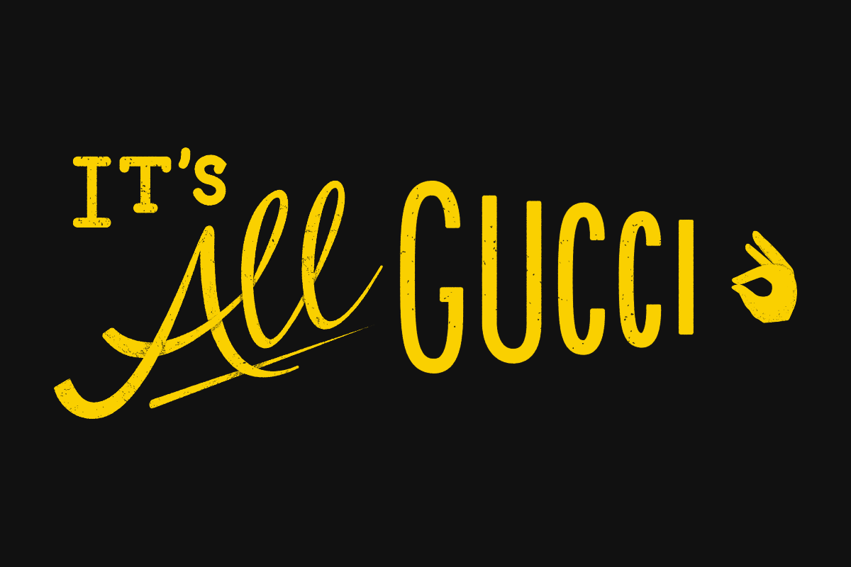 Cool Gucci Logo - It's All Gucci” | Skillshare Projects