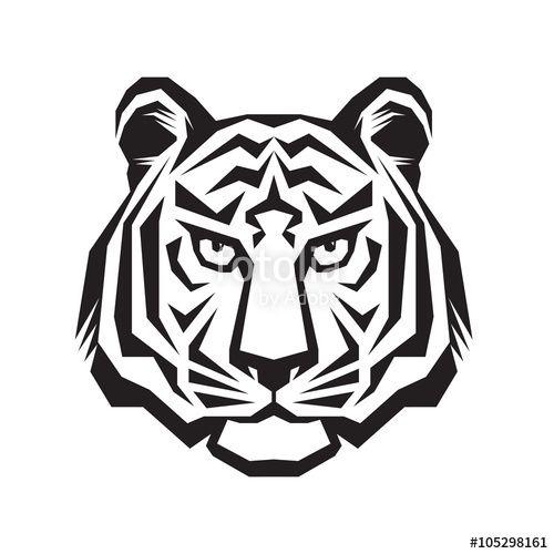 Bengal Tiger Logo - Tiger head - vector logo concept illustration in classic graphic ...